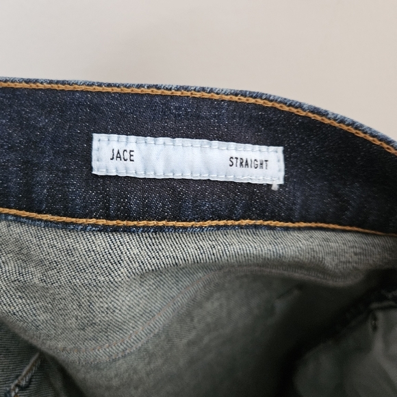 Edwin Jeans Jace Straight Cooper Blue Denim Casual Neutral Classic Medium - Picture 10 of 14